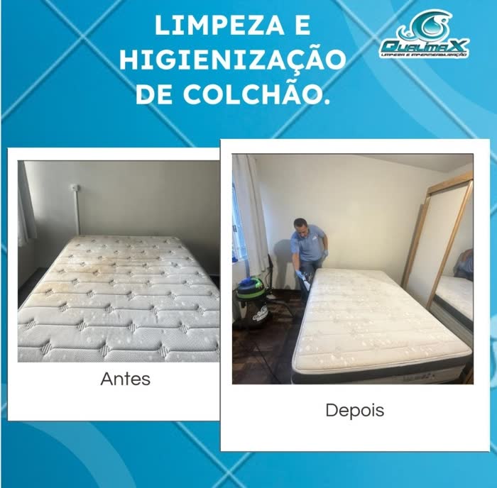 Higienização de colchões