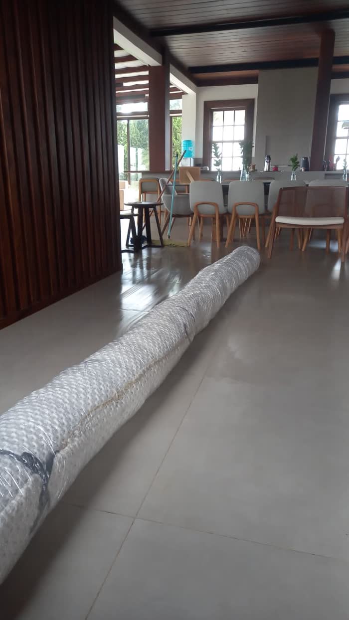 Higienização de tapetes e carpetes